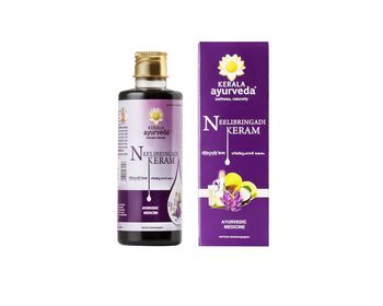 Kerala Ayurveda Neelibringadi Keram Hair Oil Promotes Hair Growth Dandruff & Premnature Greying