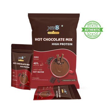 XLR8 Sports Nutrition Cinnamon Swirl Hot Chocolate Powder