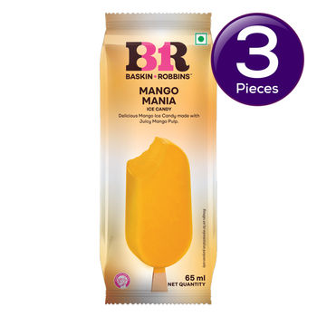 Baskin Robbins Mango Mania Candy Stick Ice Cream 65 ml Combo