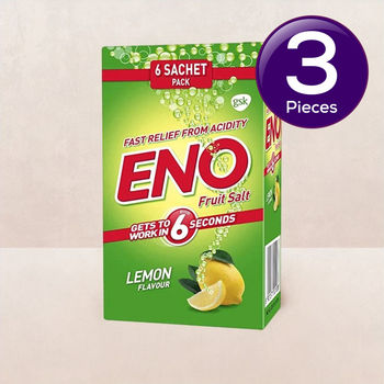 Eno - Lemon Fruit Salt Sixer Pack 6 pc Combo