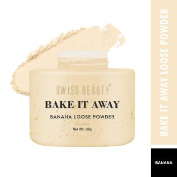 Swiss Beauty Bake It Away Loosed Powder - 01 Banana