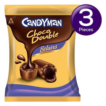 Candyman Choco Double Eclairs 262 g Combo