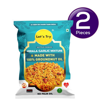 Let's Try Kerala Garlic Mix 180 g Combo