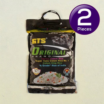 GTS Original Kolam Rice 5 kg Combo