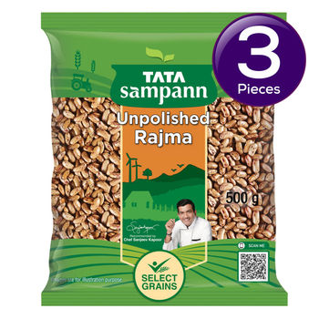 Tata Sampann Unpolished Rajma | Chitra 500 g Combo