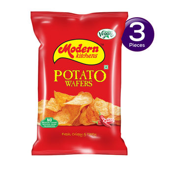 Modern Kitchens Potato Chips Masala 70 g Combo