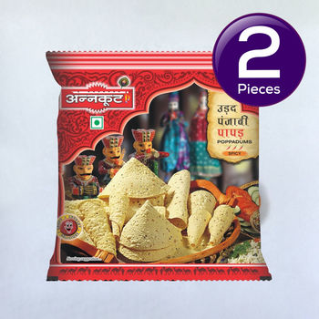 Annkoot Urad Punjabi Masala Papad 200 g Combo