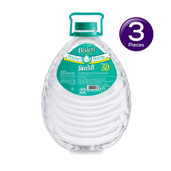 Bisleri Packaged Drinking Water Jar 5 l Combo