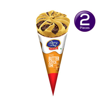 Dairy Day Butterscotch Cone 120 ml Combo