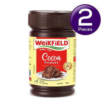 Weikfield Rich and Decadent Pure Cocoa Powder 150 g Combo