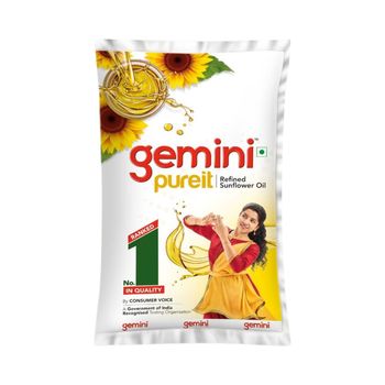 Gemini Pure It Refined Sunflower Oil | Pouch