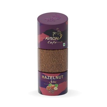 Aveon Hazelnut Medium Roast Organic Instant Coffee