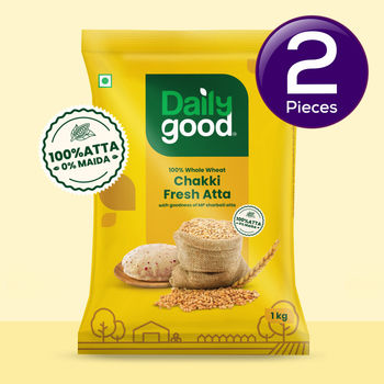 Daily Good MP 100% Whole Wheat Atta 1 kg Combo