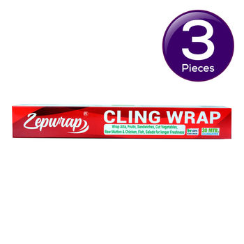 Zepwrap Cling Wrap 30 Meter 1 pc Combo
