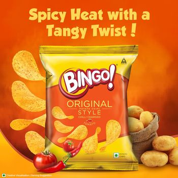 Bingo! Original Style Chilli Charged Tomato Chips