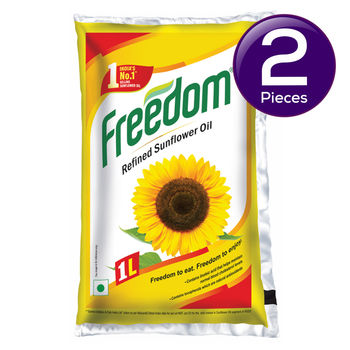 Freedom Refined Sunflower Oil 1 l Combo