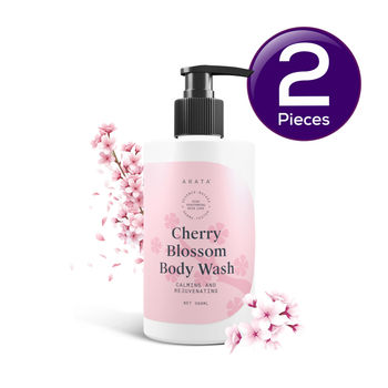 Arata Cherry Blossom Body Wash 300 ml Combo