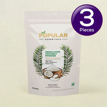 Popular Essentials Dessicated Coconut 200 g Combo