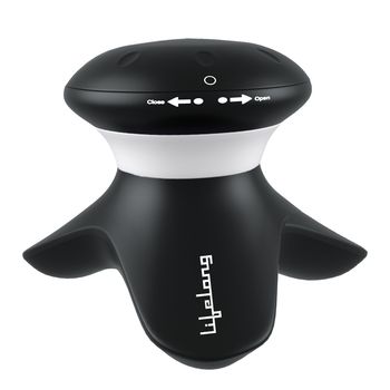 Lifelong Mini Head and Body Massager | Battery Powered | Black