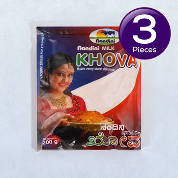 Nandini Khova Mawa 200 g Combo