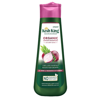 Kesh King Onion Shampoo With Curry Leaves Reduces Hair Fall