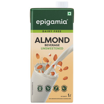Epigamia Almond Milk Unsweetened Dairy Free (Tetra Pack)