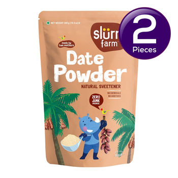 Slurrp Farm Seedless Arabian Date Powder Kharik/Khajur Powder 300 g Combo