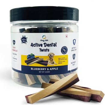 Goofy Tails Active Dental Sticks - Blueberry & Apple