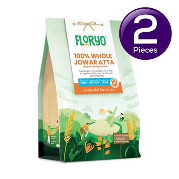 Floryo 100% Whole Jowar Atta 1 kg Combo