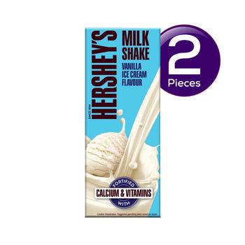 Hersheys Vanilla Milkshake Tetrapack 180 ml Combo