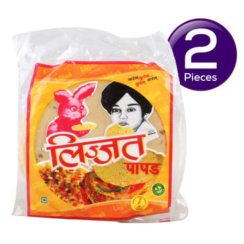 Lijjat Urad Papad 200 g Combo
