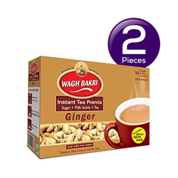 Wagh Bakri Instant Tea Premix Ginger 140 gms Combo