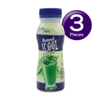 Amul Kool Elaichi Pet 180 ml Combo