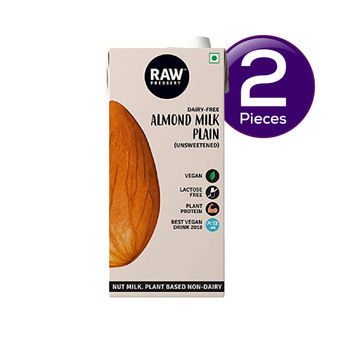 Raw Pressery Almond Milk -Unsweetend Tetrapack 1 l Combo