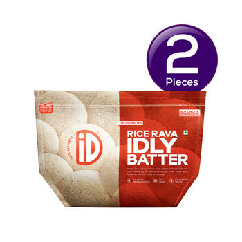 iD Rice Rava Idli Batter 1 kg Combo