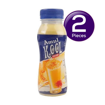 Amul Kool Kesar Milk Pet 180 ml Combo
