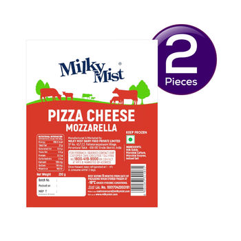 Milky Mist Mozzarella Pizza Cheese 200 g Combo