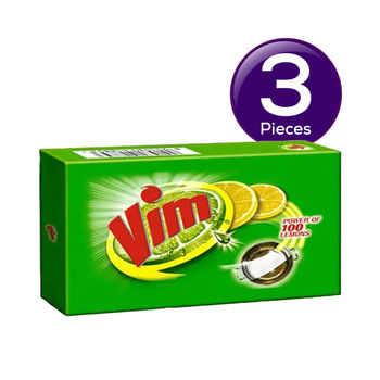 Vim Dishwash Bar Tub Lemon 300 g Combo