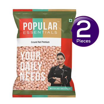 Popular Essentials Premium Raw Ground Nut 500 g Combo