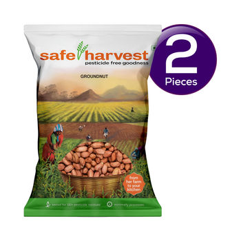Safe Harvest Pesticide-Free Groundnut | Natural and Delicious 500 g Combo