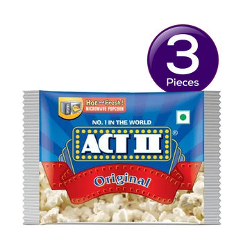 ACT II Microwave Popcorn - Butter 33 g Combo