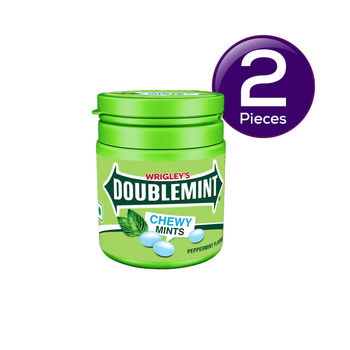 Doublemint Peppermint Chewymints Pot Pack 65 g Combo