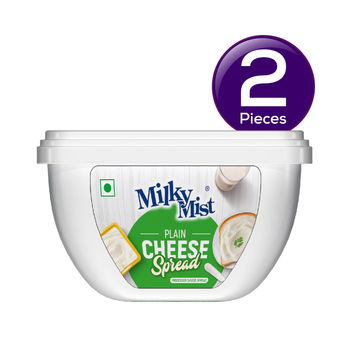Milky Mist Plain Cheese Spread 200 g Combo