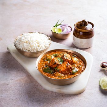 Paneer Makhani & Rice     