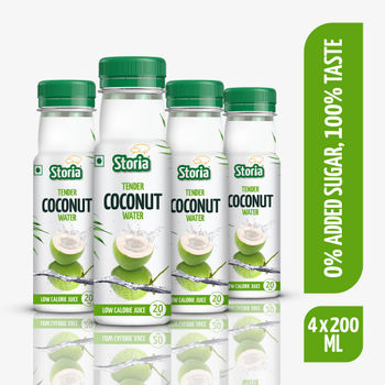 Storia 100% Tender Coconut Water No Added Sugar
