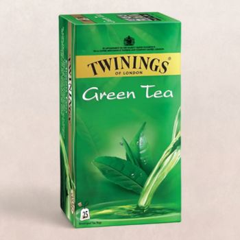 Twinings Pure Green Tea, 25 Teabags, Green Tea, Perfectly Balanced & Refreshing