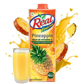 Real Fruit Power -Pineapple Juice Tetrapack