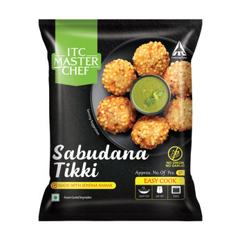 ITC Master Chef Sabudana Tikki | No Onion | No Garlic | 8 pieces