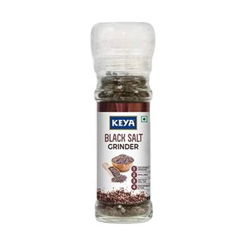 Keya Black Salt Grinder