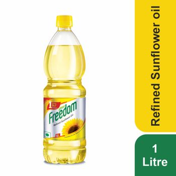 Freedom Refined Sunflower Oil Bottle